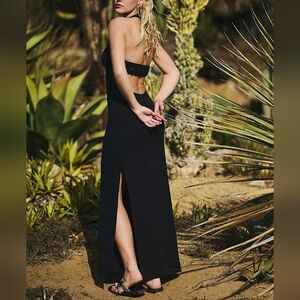 Free People NWT Make It Mod Maxi Dress L